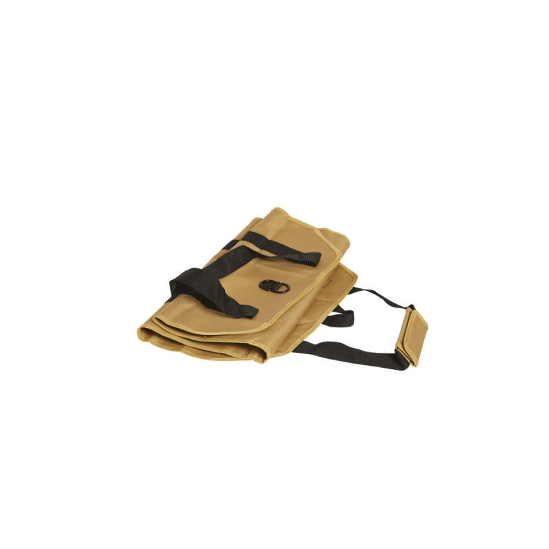 Nordic Blue Brændetaske i canva, 98x41 cm