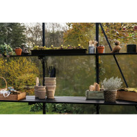 Halls Integrerbar Foldbar Lamelhylde-5Sek. - F04346 sort