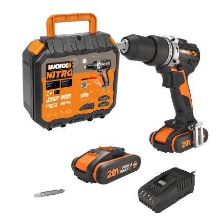 Worx 20V akku slagboremaskine slagbore-/skruemaskine