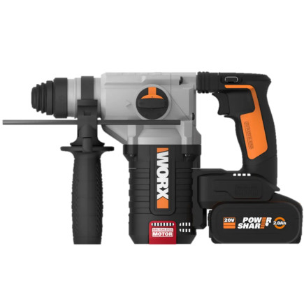 WORX 20V akkuborehammer bore- og mejselhammer