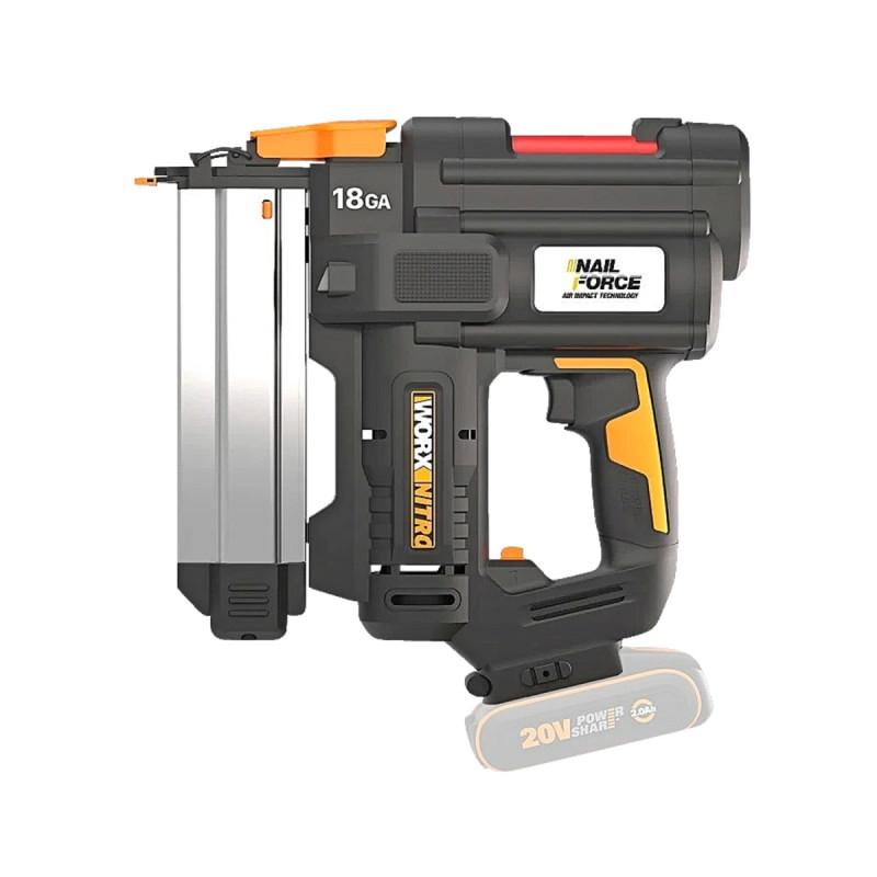 Worx 20V Sømpistol 1,2 mm - Solo - WX842.9