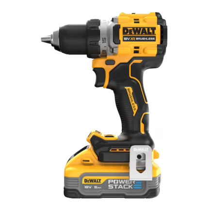 Dewalt 18V XR kulløs boremaskine inkl. 2 x 5,0Ah POWERSTACK batterier TSTAK – DCD800H2T-QW | Dewalt akku maskiner | 5035048793633