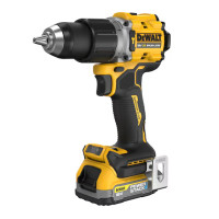Dewalt 18V XR kulløs slagboremaskine inkl. 2 x 1,7Ah POWERSTACK batterier TSTAK – DCD805E2T-QW