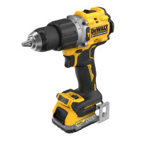 Dewalt 18V XR kulløs slagboremaskine inkl. 2 x 1,7Ah POWERSTACK batterier TSTAK – DCD805E2T-QW