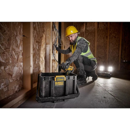 Dewalt TOUGHSYSTEM 2.0 LED lampe, værktøjskasse – DWST08061-1 | Dewalt akku maskiner | 3253561080616