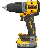 Dewalt 18V XR kulløs slagboremaskine inkl. 2 x 1,7Ah POWERSTACK batterier TSTAK – DCD805E2T-QW